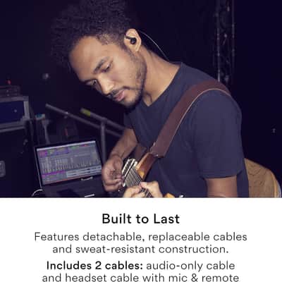 MEE Professional MX4 PRO Quad-Driver Hybrid Musician’s In Ear Monitor Headphones with High-Resolution Reference Sound; Noise Isolating Earbuds Earphones with Optional Customization & Detachable Cables image 4