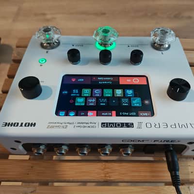 Hotone MP-300 Ampero II Stomp Amp Modeler / Effects Processor 2021 - Present - White image 4
