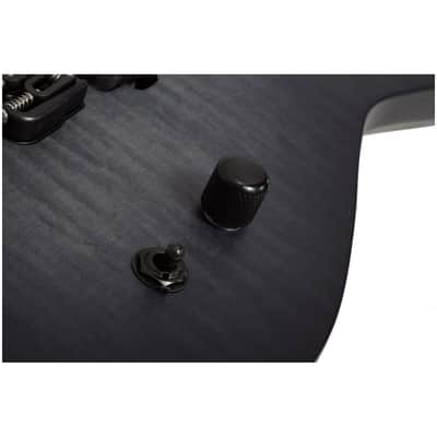 Schecter Keith Merrow KM7 MKIII Legacy Electric Guitar, 7-String, Tri-Black Burst, Open Box (Very Good) image 6