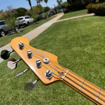 2014 Fender Steve Harris Blue Sparkle P Bass - MIJ Japan -Iron Maiden image 10
