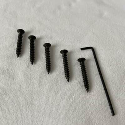 Black 5 String Bass Bridge image 3