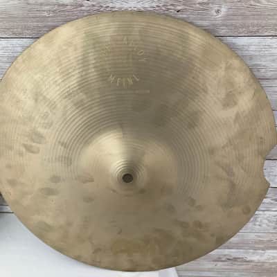 Used Meinl 14" Pure Alloy Quick Snad Hi-Hat Cymbals (Pair) image 3