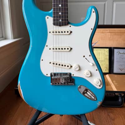2025 Fender Custom Shop Stratocaster Pro Relic - Taos Turquoise image 22