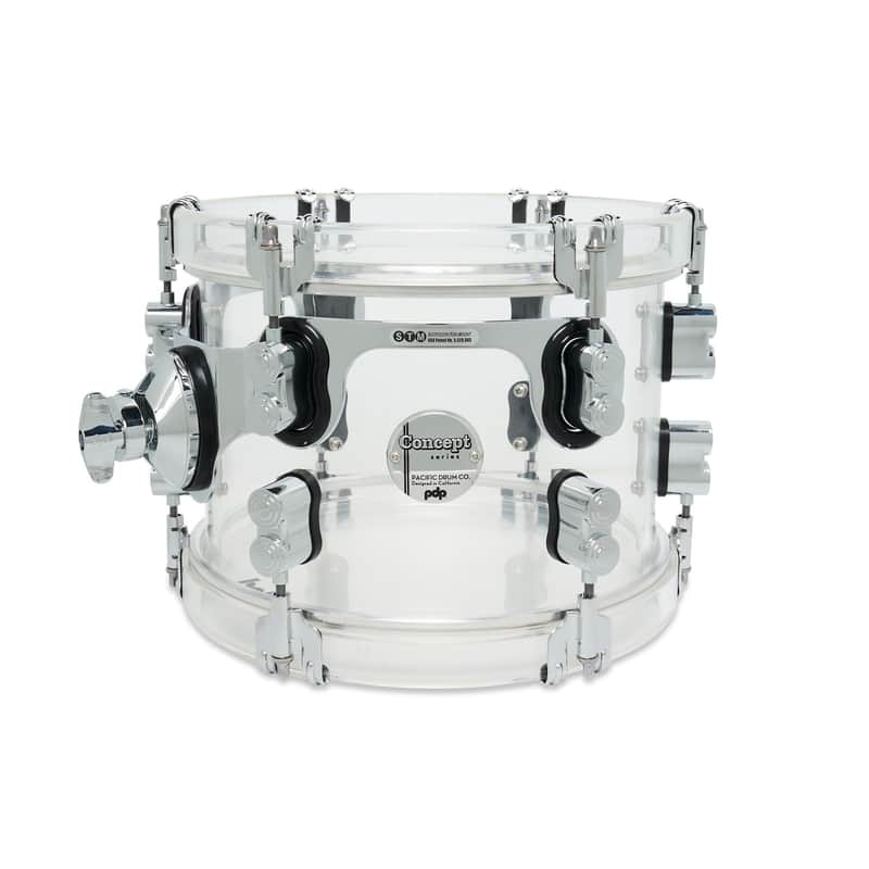 PDP Concept Acrylic Tom 7x10" Clear with Chrome Hardware image 1