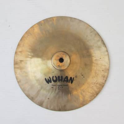 WUHAN CHINA CYMBALS x 3 (18”, 16”, 12”) - 1 CRACKED, 2 ARE GOOD. HAN CHI WORLD PERCUSSION CHINESE READ image 12