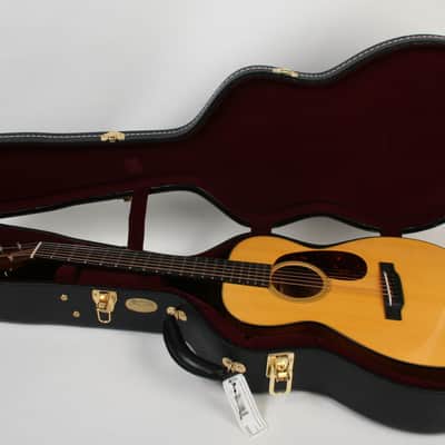 Martin Custom Shop 0 Size 18 Style Adirondack Top Sinker Mahogany Back 1930s Style V Neck GE Spec image 15