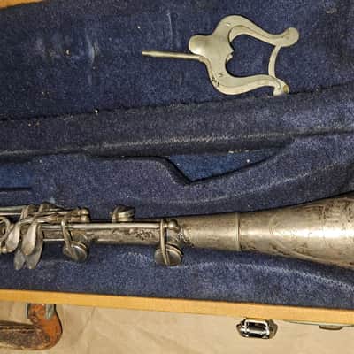 Cavalier American Silver-Colored Metal Clarinet, USA image 9