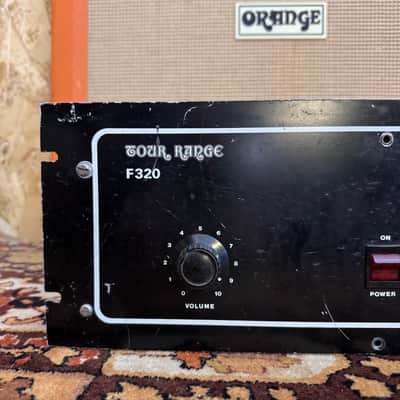 Vintage 1970s White / Matamp Tour Range F320 Solid State Stereo Power Amplifier image 2