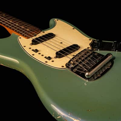 Fender Mustang Daphne Blue 1965 image 5