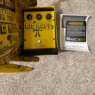 Brand New Limited Edition Third Man Hardware Big Muff 2 with Made On Earth for Rising Stars: The Electro-Harmonix Story Limited Edition Book ONLY 300 Made! image 1