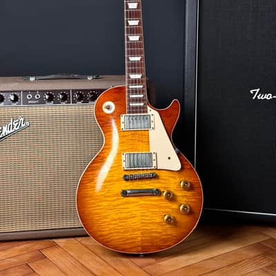 2012 Gibson Les Paul 1959 Historic Collection Tom Murphy Aged image 17