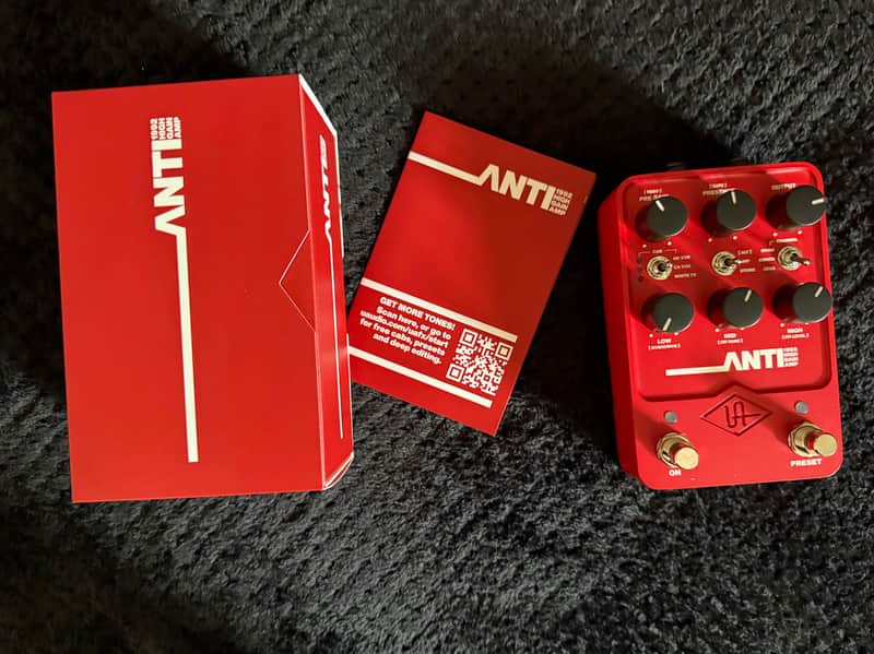 Universal Audio Anti 1992 High Gain Amp Pedal — Unused in Box