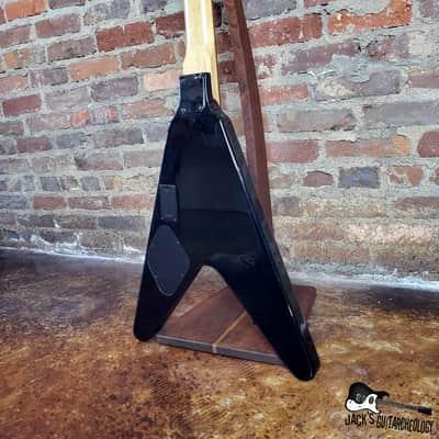 Dean Flying V Bass w/ RARE Buzzsaw Inlays (2000s) image 16