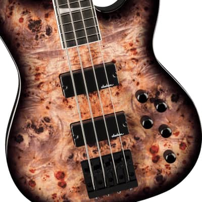 Jackson JS Series Concert™ Bass CB JS3P, Amaranth Fingerboard, Trans Black Burst image 2