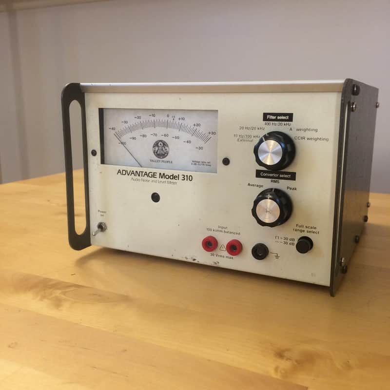 Valley People Advantage Model 310 Audio Noise & Level Meter image 1