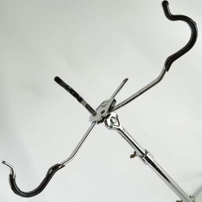 Ludwig Snare Drum Stand #1355 Atlas Single-Braced Chicago USA Vintage 70s Chrome image 5