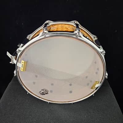 Pork Pie Birdseye Maple Ply Snare - #71071 - 6.5 x 14 - 2020 - NICE ! image 5