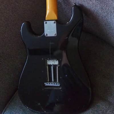 MIJ Stratocaster Cimax Stratocaster 1980 Black image 2