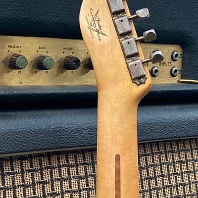 Fender 9231015519 Wildwood WW10 59 Esquire 2023 - Heavy Relic Sunburst image 6
