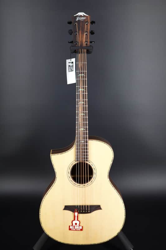 Bromo BAR 5 CE ALL-SOLID TOP CUTAWAY - Natural - LEFT-HANDED image 1