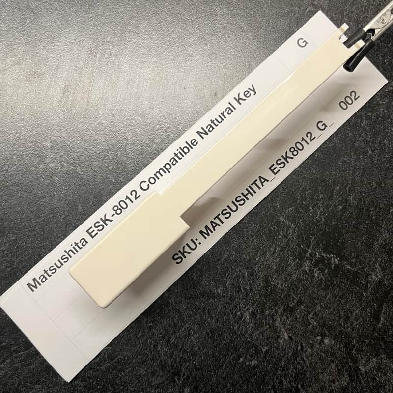 Matsushita Weighted Replacement G Key (ESK-8012 Keybeds) for E-Mu Emulator II, Kawai K1, K1 II, K4, K11, Korg DP-80, DS-8, Rhodes Chroma Polaris image 1
