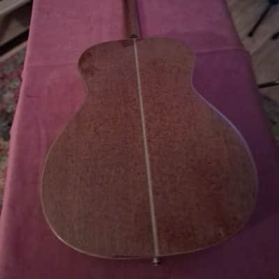 Santa Cruz custom shop Brazilian appointments. war bracing hide glue Adirondack bracing OM Orchestra Model image 19