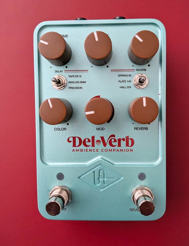 Universal Audio Del-Verb Ambience Companion 2023 - Present - Seafoam Green image 1