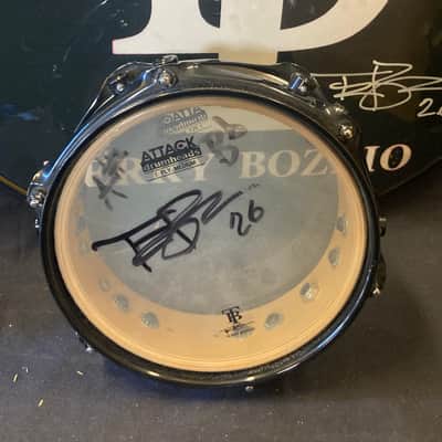 Terry Bozzio's DW - 8" Collector's Series Piccolo Tom - Purple Satin Oil - "A#/Bb". Autographed! image 1