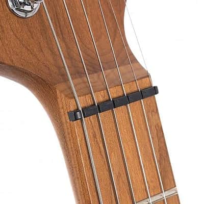 Cort G290 FAT II, Roasted Maple Neck & Fretboard, Transparent Black Burst image 9