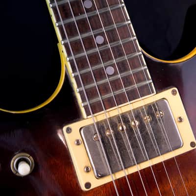 VINTAGE 1982 IBANEZ ARTIST AR-105 AR105 - VIOLIN SUNBURST GUITAR grlc1523 image 6