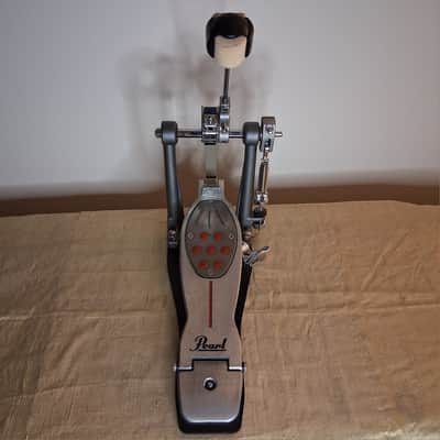 Pearl P2050B Eliminator Redline Belt-Drive Single Bass Drum Pedal - Silver / Black / Red image 3