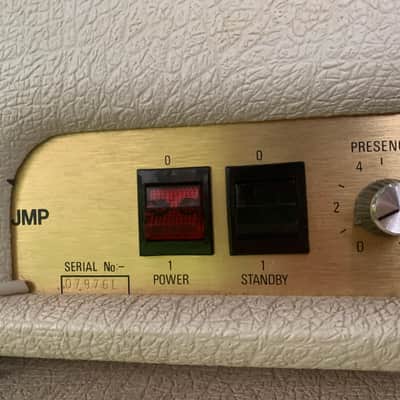 79’ Marshall Model 2203 JMP 100 “Mk II Master Volume Model” 1979 - White image 2