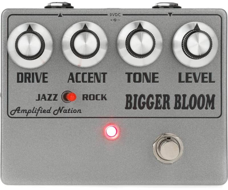 Amplified Nation Bigger Bloom Overdrive Pedal (BiggerBloomODd2) image 1