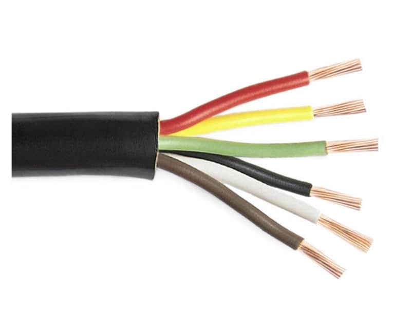 Lihul Cable Co. 6 Wire Footswitch Replacement Cable 14ft. image 1