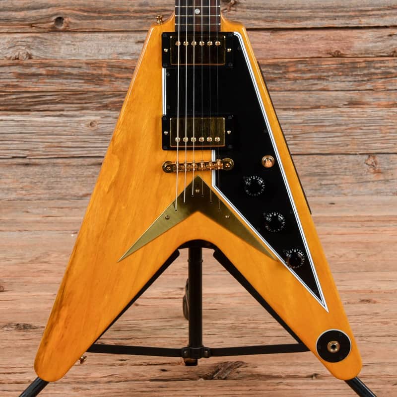 Gibson Custom Shop 50th Anniversary Korina Flying V Natural 2008 image 2