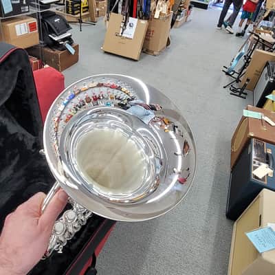 Besson Prodigy series BE165 4 Valve Euphonium - Silver image 9