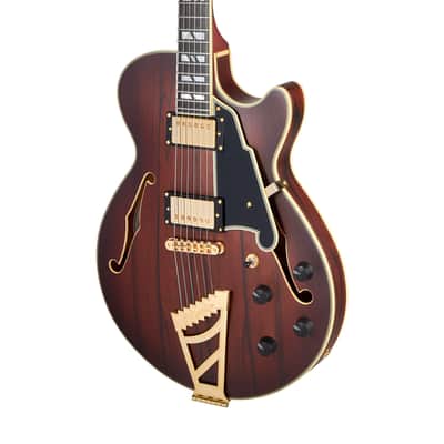 D'Angelico Deluxe SS - Satin Brown Burst (DADSSSBBGT) image 5
