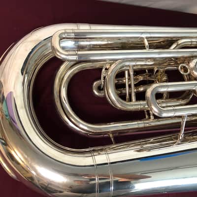 Yamaha YEB 381 Silver Professional Eb Tuba! Gorgeous! Plays Fantastic!😎🔥 image 7