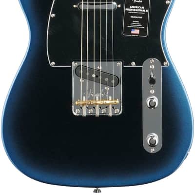 Fender American Pro II Telecaster Electric Guitar, Rosewood Fingerboard (with Case), Dark Night image 3