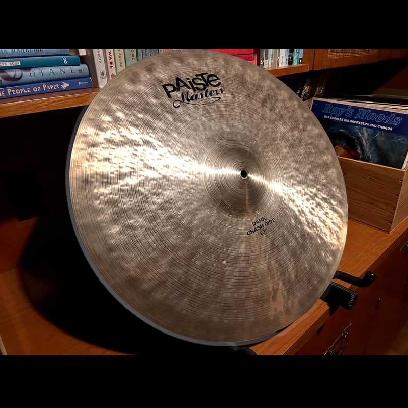 🎥✨ Paiste Masters 22” Dark Crash Ride 2405g ~ Video Demo image 1