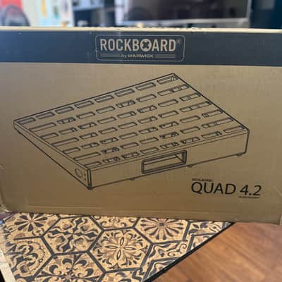 Rockboard QUAD 4.2 Pedalboard with Mod 2 Patch Bay & Gig Bag image 2