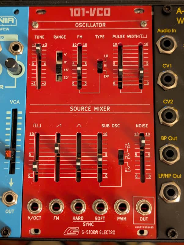 G-Storm Electro 101 VCO (Red) (original version) image 1