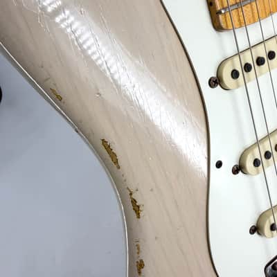 der Custom Shop Limited Edition ‘55 Stratocaster Relic – Dirty White Blonde image 14