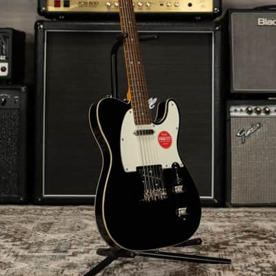 Squier Classic Vibe Baritone Custom Telecaster Electric Guitar - Black image 14