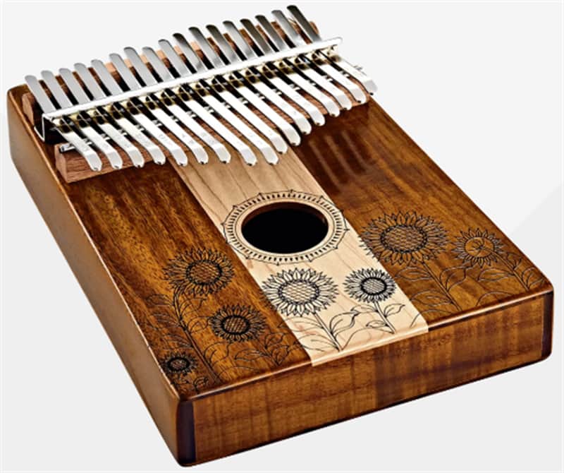 Meinl KL1706H Sonic Energy Sound Hole Kalimba, 17 notes, Maple & Acacia image 1