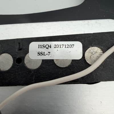 Stratocaster Loaded Pickguard Duncan Pearly Gates SSL-7 bplg603 image 7