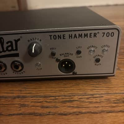 Aguilar Tone Hammer 700 700-Watt Bass Amp Head 2018 - Present - Silver image 3