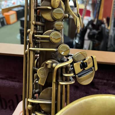 Cannonball Vintage Reborn Series - TVR/E-BR - Brute Finish - Tenor Saxophone - Empire Limited Engraving With Case image 5