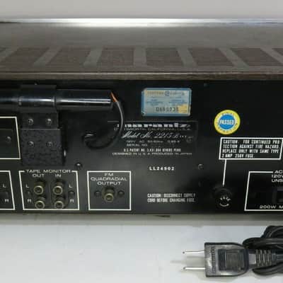 MARANTZ 2215B STEREO RECEIVER WORKS PERFECT SERVICED FULLY RECAPPED A+ CONDITION image 10