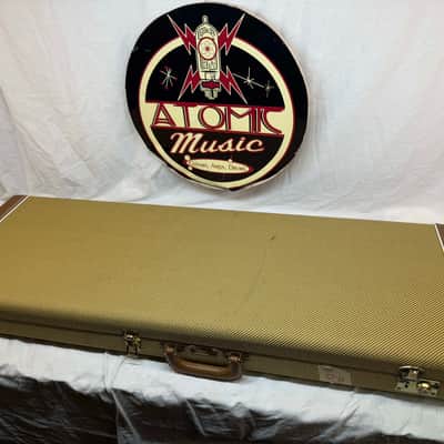 Fender Buck Owens Telecaster Guitar with Case 2002 - 2004 - MIJ Made In Japan - Red, Silver & Blue Sparkle image 2